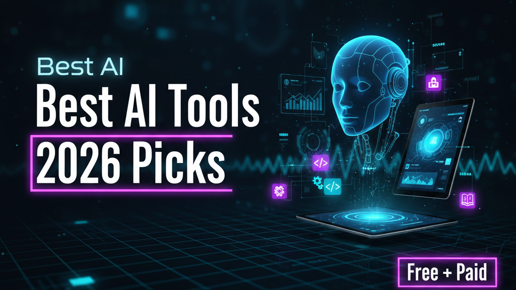 best ai tools 2026 for students & professionals — free & paid picks